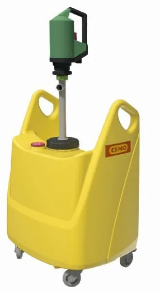 Cemo Transfer-Trolley Chem 150 Liter für Fasspumpen