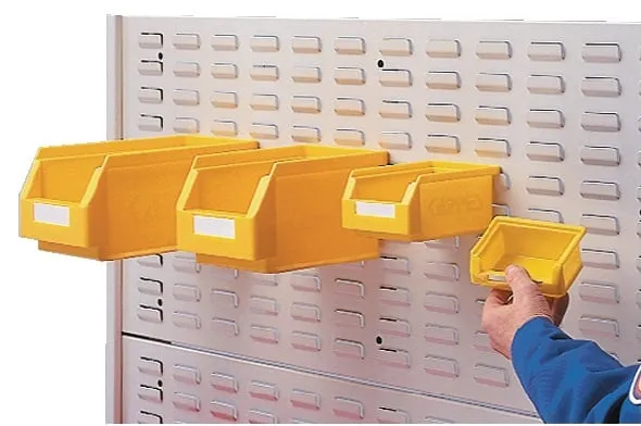 Schlitzplatte B500xL450mm lichtgrau Breitformat RASTERPLAN