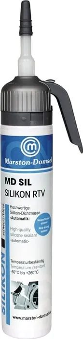 Silikondichtmasse MD SIL schwarz 200ml Automatik-Kartusche MARSTON