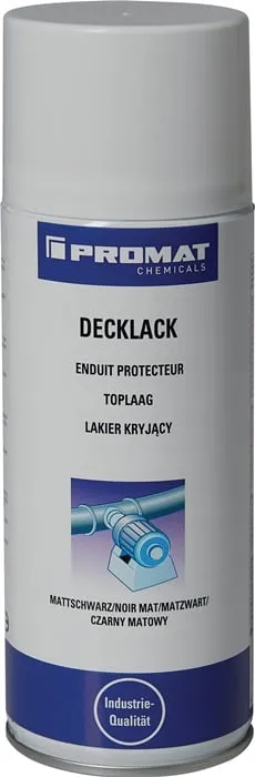 Decklack mattschwarz 400 ml Spraydose PROMAT chemicals VE: 12St.