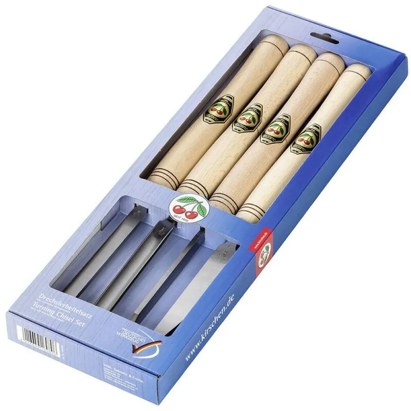 Drechslerbeitelsatz Kirschen Nr. 1694 4-teilig