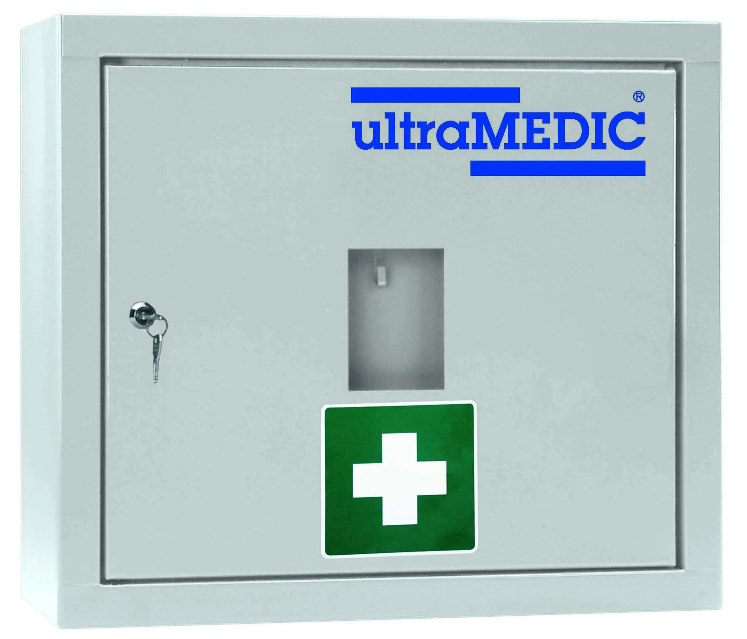 Verbandschrank ultraTOP-LOCKER "022", mit Füllung DIN 13157, weiß