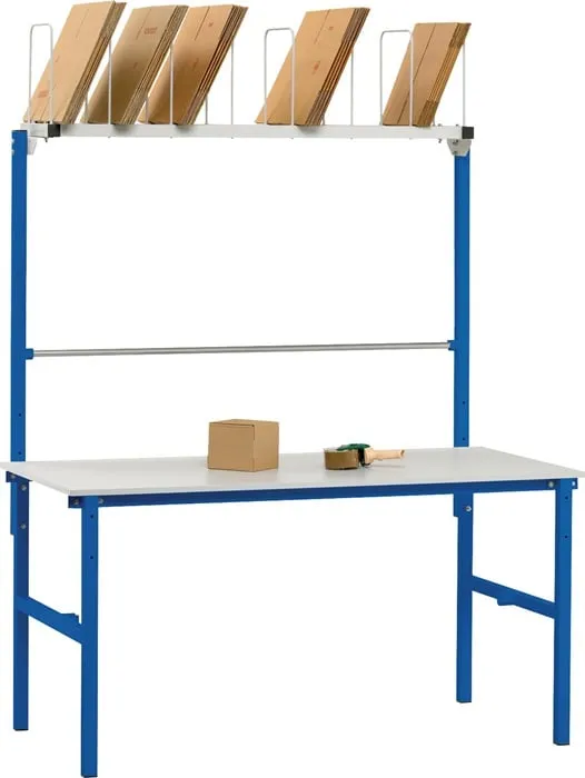 Packtischset B2000xT800xH2205mm Aufbauten Variante 1