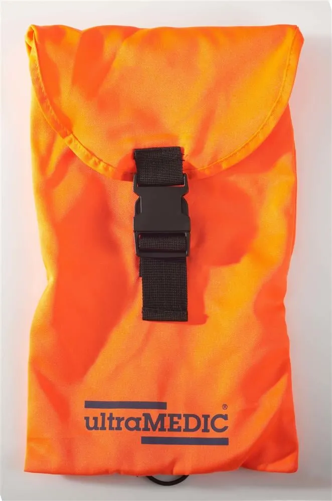 Mehrzweckleinenbeutel mit Steckverschluss, orange, Baumwolle