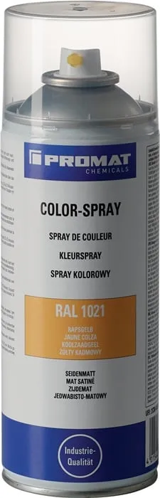 Colorspray rapsgelb seidenmatt RAL 1021 400 ml Spraydose PROMAT CHEMICALS VE: 6St.