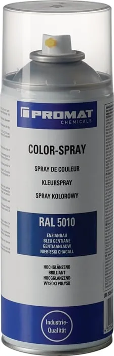 Colorspray enzianblau hochglänzend RAL 5010 400 ml Spraydose PROMAT CHEMICALS VE: 6St.