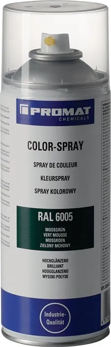 Colorspray moosgrün hochglänzend RAL 6005 400 ml Spraydose PROMAT CHEMICALS VE: 6St.