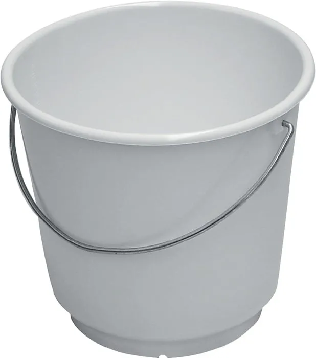 Eimer 15l PE weiß lebensmittelecht D.330mm H.300mm LOCKWEILER