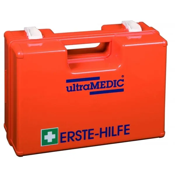 Erste-Hilfe-Koffer ultraBOX "SUPER", mit Füllung Ö-Norm Z1020 Typ 1, orange