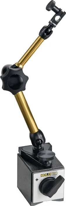 Magnetmessstativ R. 212mm Gesamt-H. 267mm Haftkraft 800 N HOLD TEC