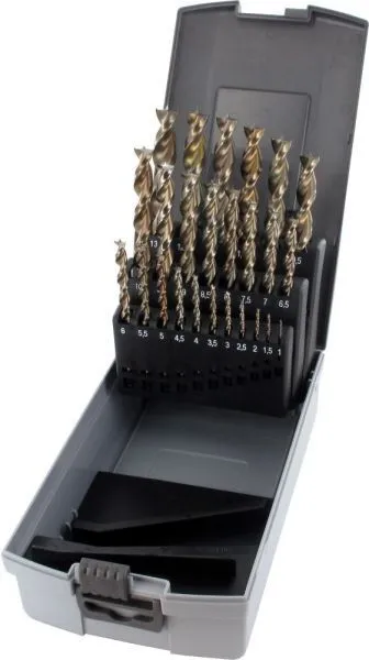 Famag Holzspiralbohrer 1594 HSS-G Set mit 25 Teilen