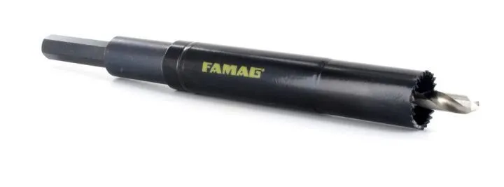 Famag Rollladen Lochsäge Set Bi-Metall HSS 22 mm