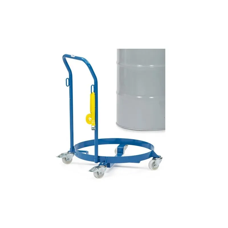 Fassroller 1360 für 60/200 Liter mit Schiebebügel