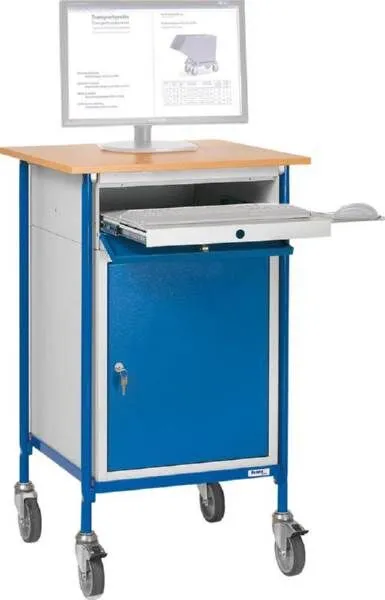 Fetra Rollpult 5839 mit Stahlschrank 650x650x1110mm