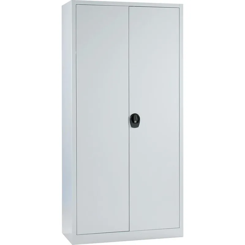 Flügeltürenschrank FORUM 4verz.Böden 50kg Tragl. H1950xB940xT400mm RAL 7035/5010