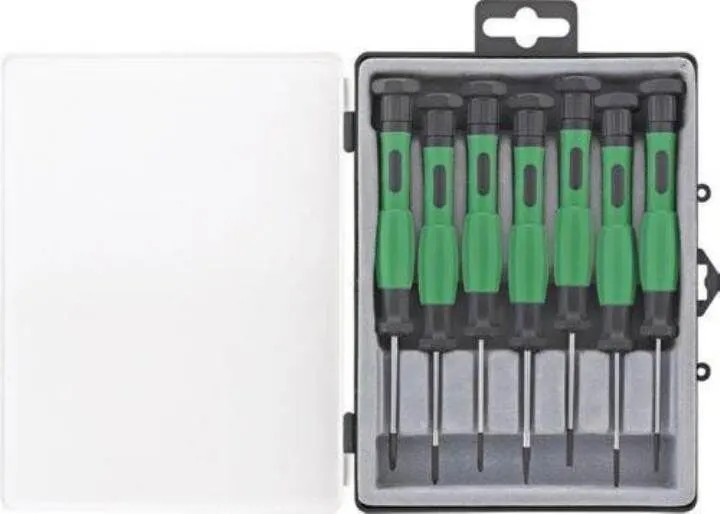 Fortis Elektronik Schraubendreher Satz Schlitz PH 7 Teile