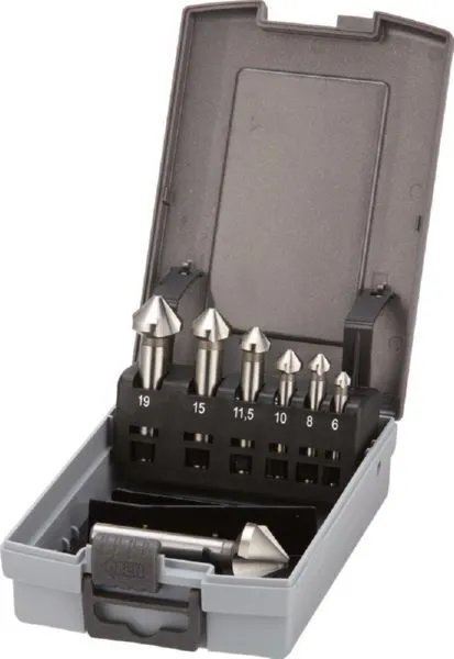 Fortis Kegelsenkesatz r D335C HSS 90G 7 Teile