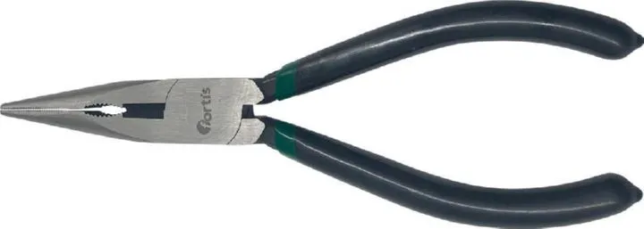Fortis Radiozange poliert gerade 160 mm mit Kunststoffgriff