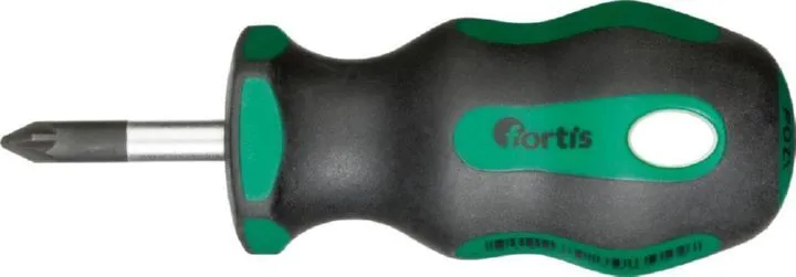 Fortis Schraubendreher Stubby für Kreuzschitz PZ1x 25 mm
