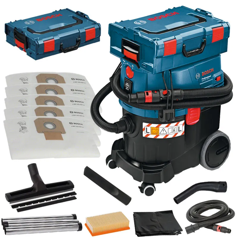 BOSCH Nass und Trockensauger GAS 35 L SFC+ 06019C3000 + L-BOXX + 5x Filter