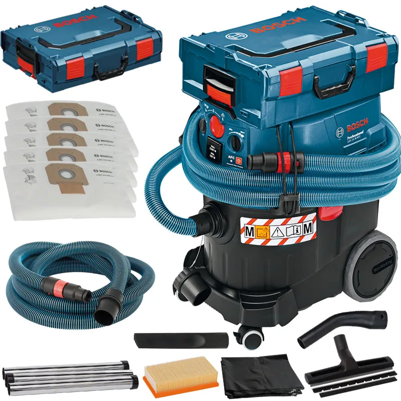BOSCH Nass und Trockensauger GAS 35 M AFC 06019C3100 + L-BOXX + 5x Filter
