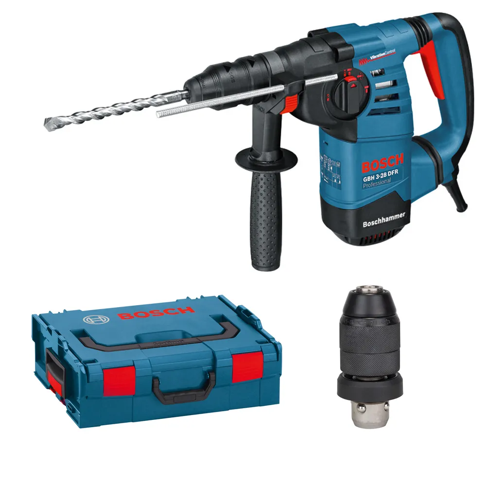 BOSCH Bohrhammer GBH 3-28 DFR mit SDS-plus L-BOXX 061124A004