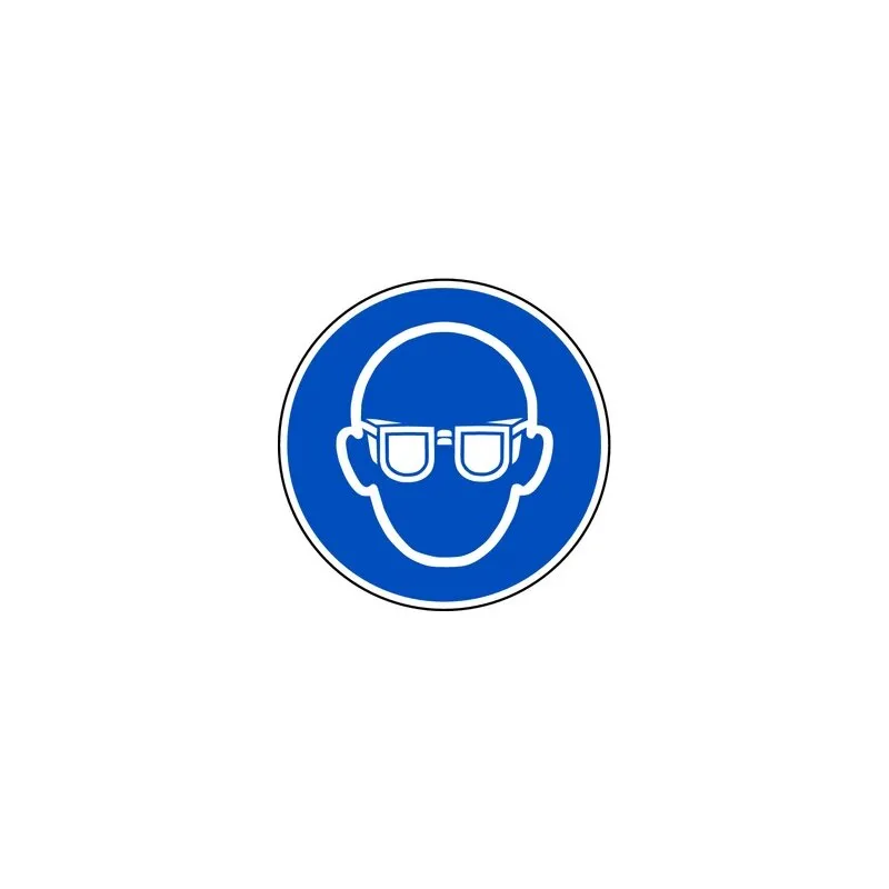 Gebotsschild Augenschutz benutzen Kunststoff 200 mm