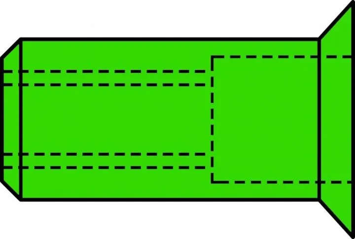 GESIPA Blindnietmuttern A4-Edelstahl Senkkopf M 8 x 11 x 18,5, 100 St. (Inhalt: 100 Stück - 0.51 € / 1 Stück)