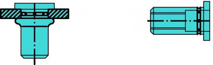 GESIPA PolyGrip Blindnietmuttern Mini-Pack Edelstahl A2 M 6 x 9 x 18, 25 Stk. (Inhalt: 25 Stück - 0.46 € / 1 Stück)