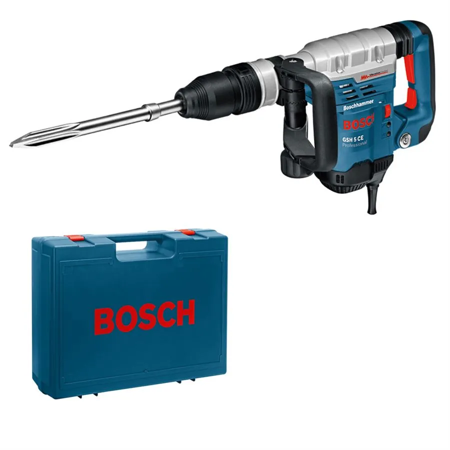BOSCH Schlaghammer Meißelhammer GSH 5 CE SDS-Max Handwerkerkoffer 0611321000