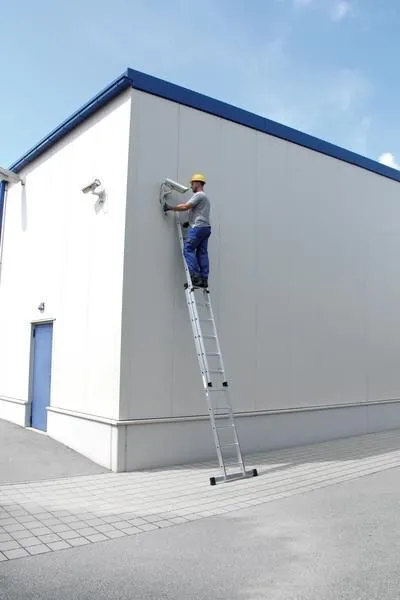 Günzburger Aluminium Schiebeleiter Stand Traverse 2 x 6 Sprossen