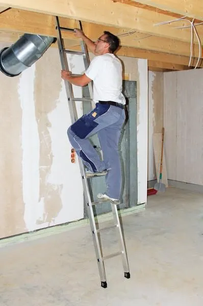 Günzburger Anlegeleiter Standard Traverse mit 6 Sprossen