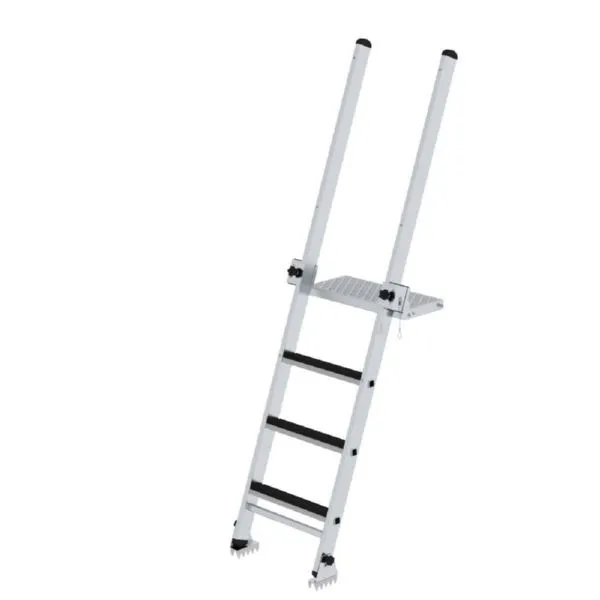 Günzburger Stufen Baugrubenleiter mit 4 Stufen clip step R13