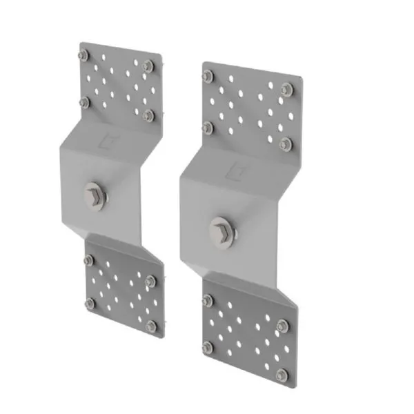 Günzburger Wandhalter für Blechfassade 150 x 40 x 360 mm