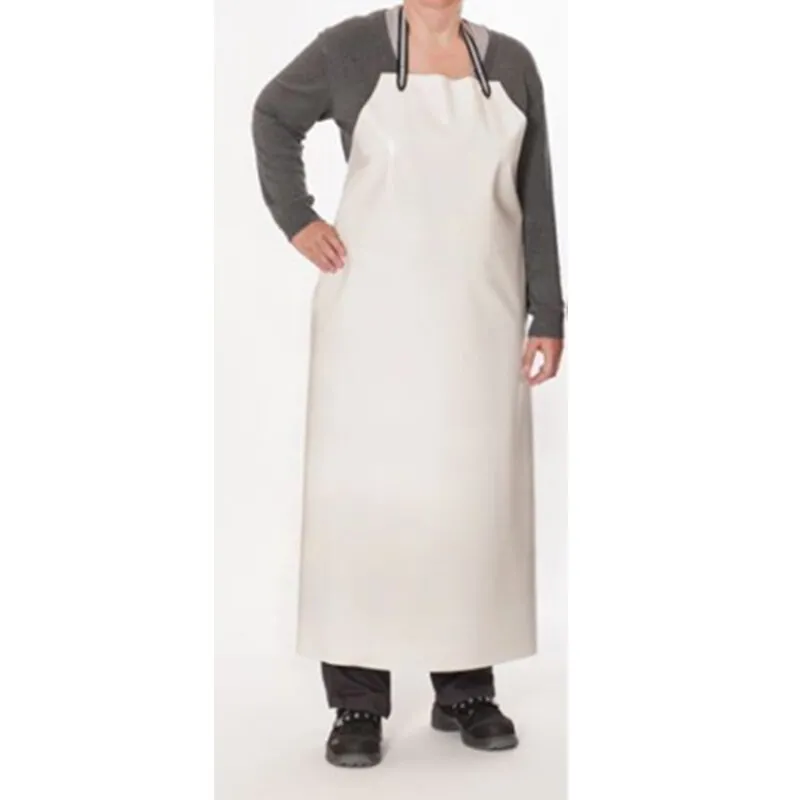 Guttasyn Schürze, weiß- ohne Gewebe 80x100cm Stärke 0,3 mm