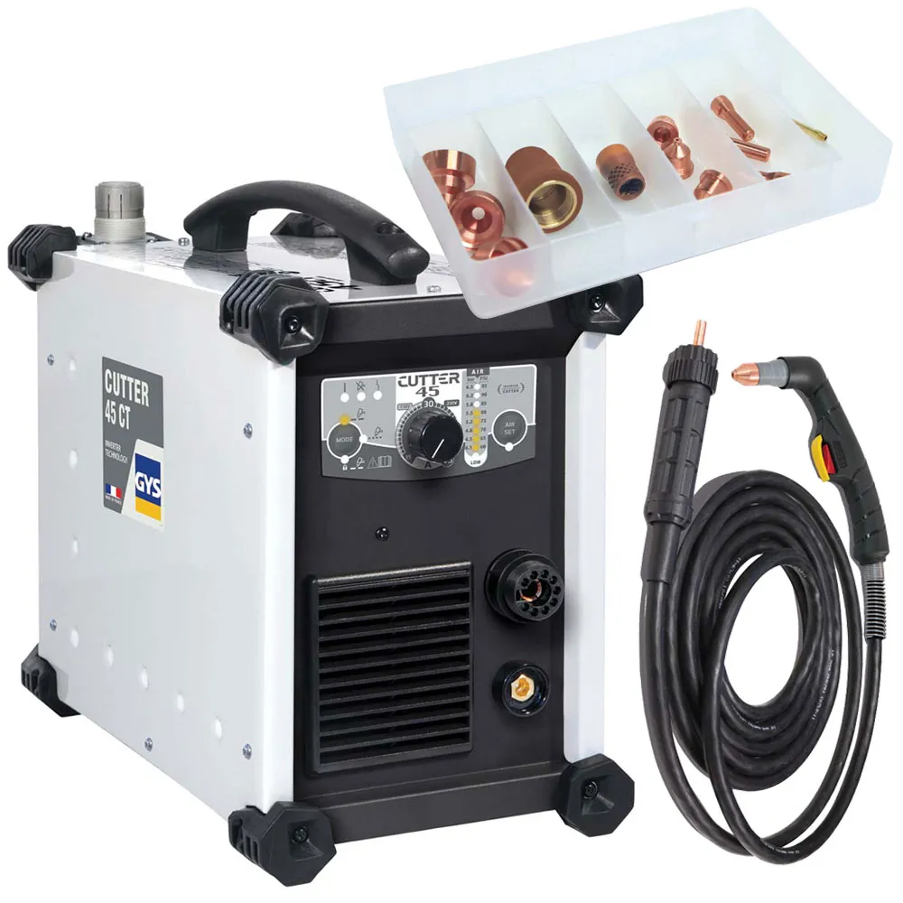 GYS 062979 Plasma Cutter 45 CT mit 12m Brenner MT 70 45A FV PFC Set M2