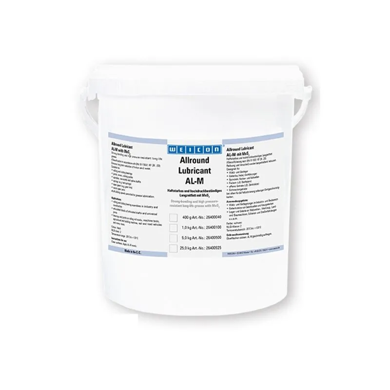 Haftstarkes und Hochdruckbeständiges Langzeitfett mit MoS2 AL-M 5kg