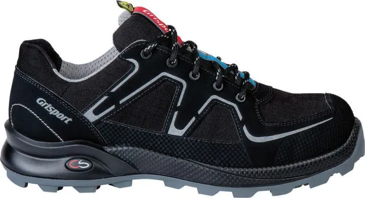 Grisport Halbschuh 33603 schwarz grau S3 Größe 48