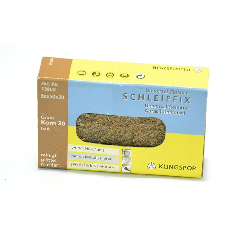 Handschleifklotz SFK 655 - Schleiffix KLINGSPOR 80 x 50 x 20, Korn 30