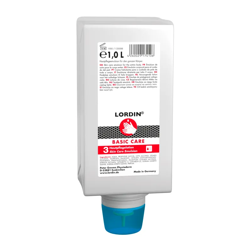 Hautpflege LORDIN BASIC CARE 1-L-Varioflasche