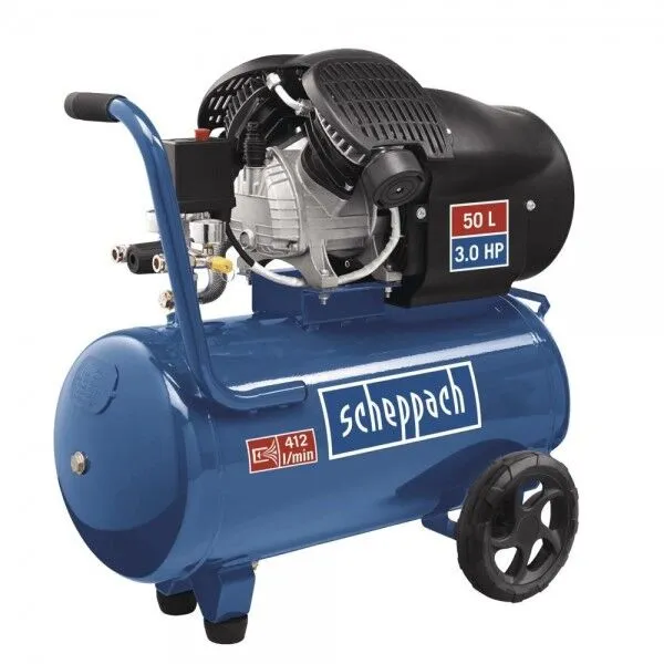 SCHEPPACH Kompressor HC52DC 230V 50Hz 2200W 50L