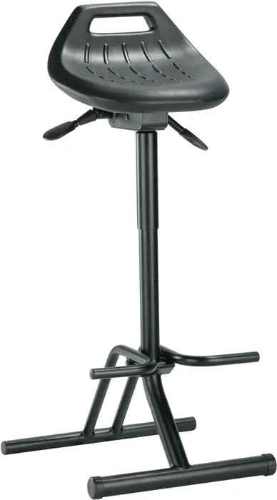 Stehhilfe Integralschaum Sitz-H.640-840mm STA schwarz klappbar