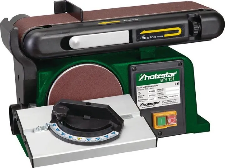 Holzstar Band- und Tellerschleifer BTS 151