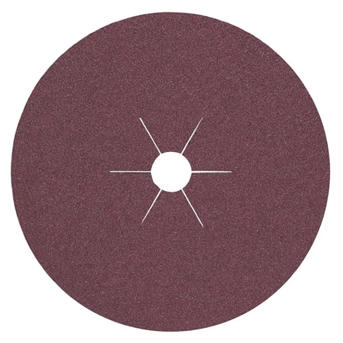 Fiberscheibe CS 561 D.125mm K.80 f.HO/Metall Korund KLINGSPOR VE: 25St.