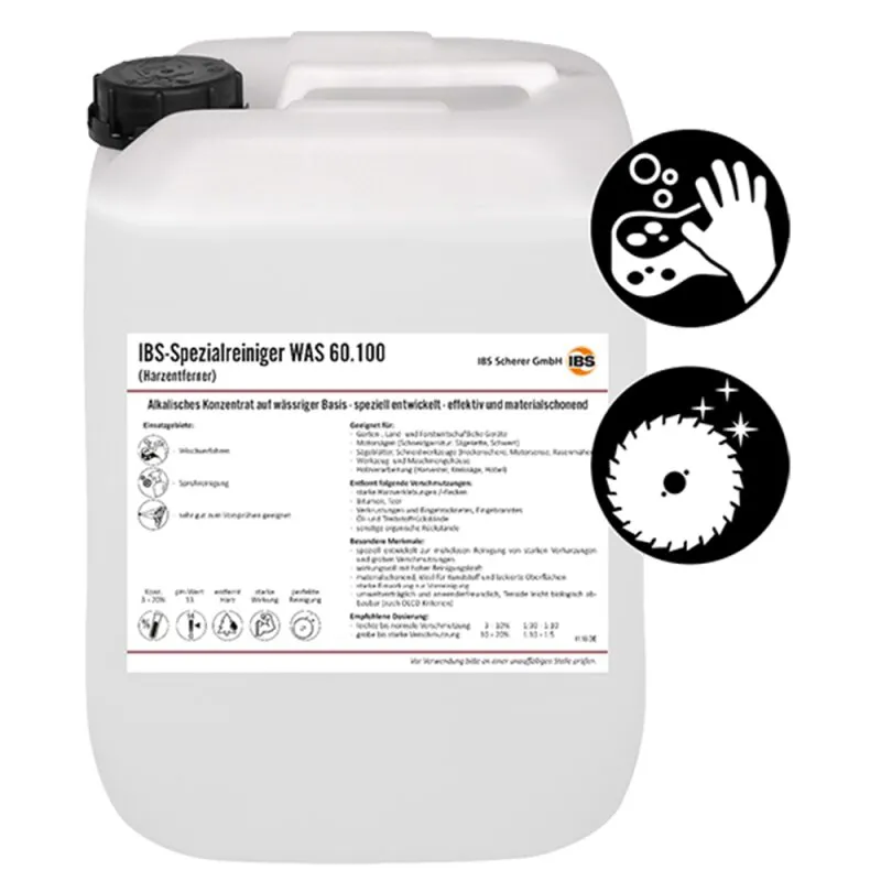 IBS-Spezialreiniger WAS 60.100 (Harzentferner) 20 L Kanister