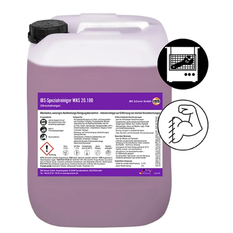IBS-Ultraschallreiniger WAS 20.100 20 L Kanister