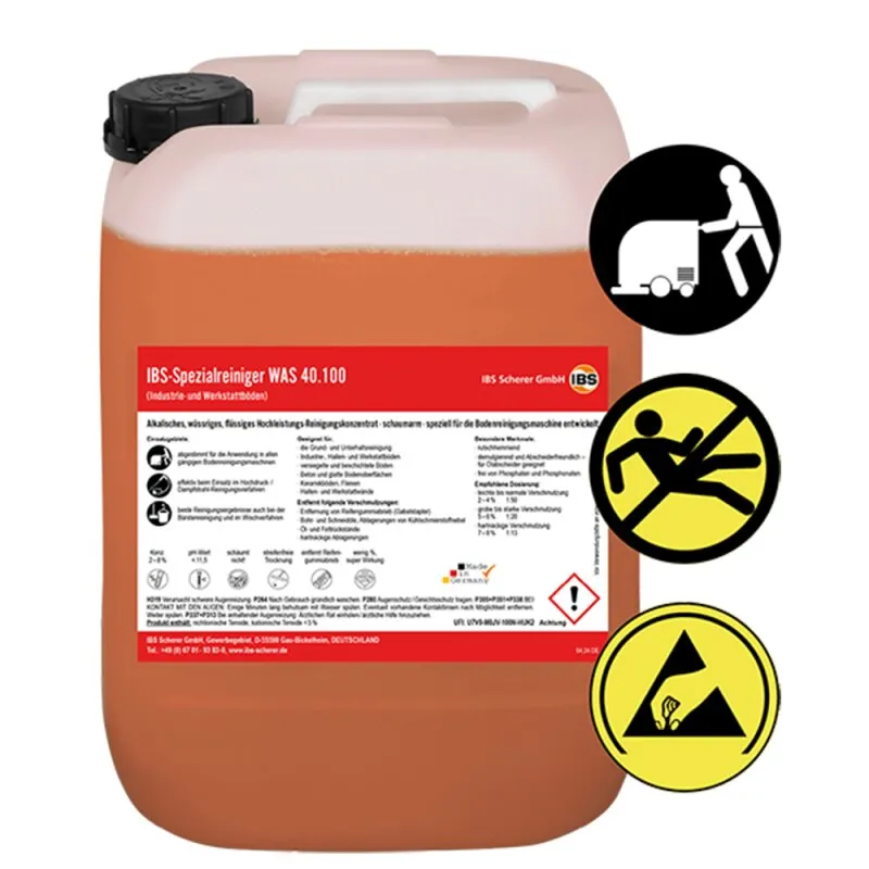 IBS Werkstattbodenreiniger WAS 40.100 20L Kanister