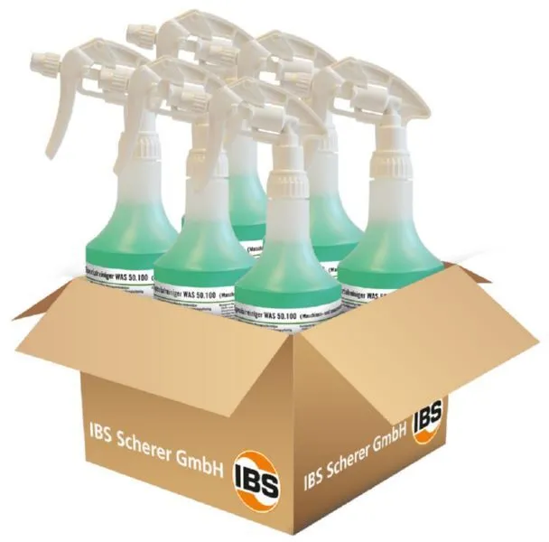 IBS Scherer Spezialreiniger WAS 50.100 Sprühflasche 0,5 Liter (Inhalt: 0.5 Liter - 28.48 € / 1 Liter)