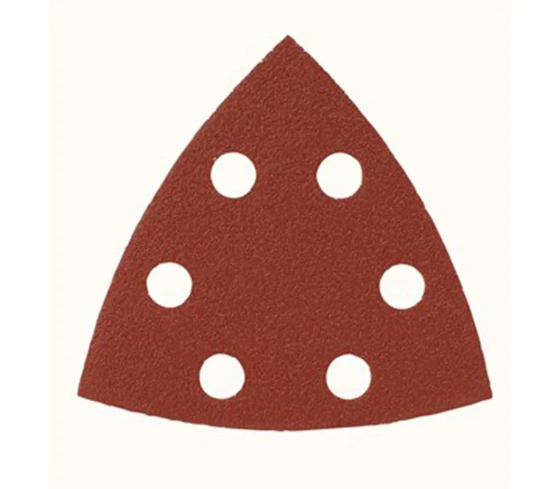 MIRKA JEPUFLEX Antistatic Delta Schieben 93x93x93mm 6 Loch P60 bis P120 deltaschleifscheiben