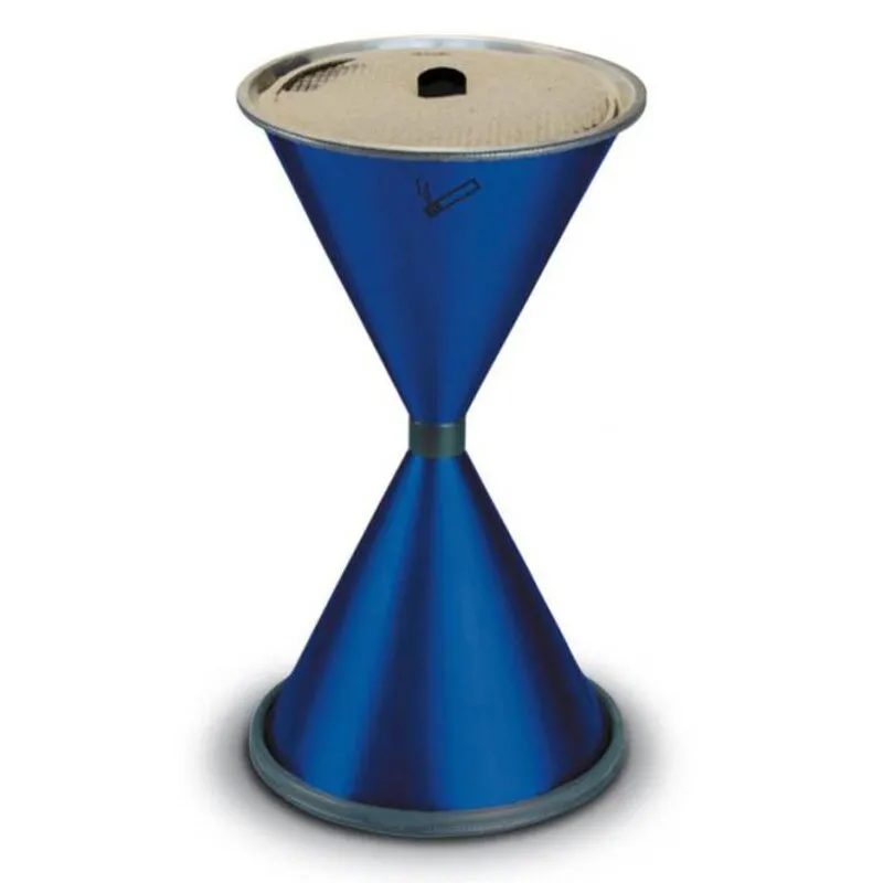 Konischer Standascher Diabolo blau